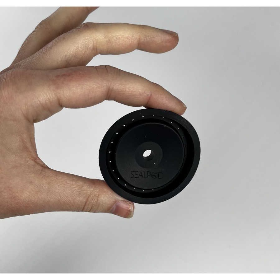 2x nadomestna kapica Sealpod za kapsule Nespresso VertuoLine® in Vertuo®.