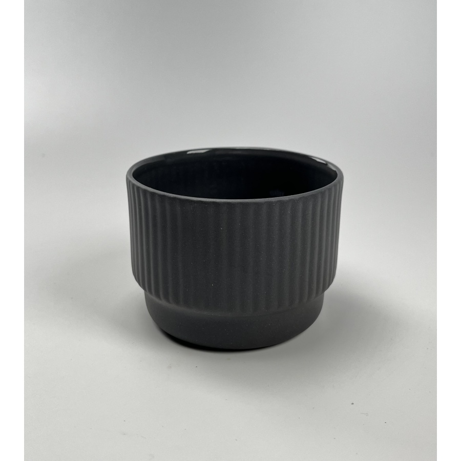 Skodelica Kaffia Style Cappuccino 130 ml - temno siva