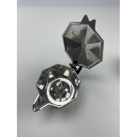 Bialetti Moka Express 3 moka lonec črne barve - UPORABLJEN/ RAZGRADNJEN