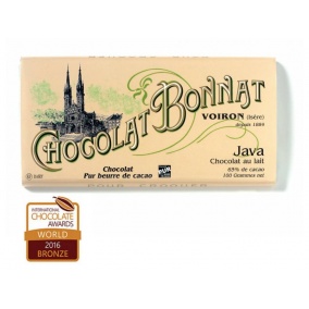 Czekolada mleczna Bonnat Java 65%