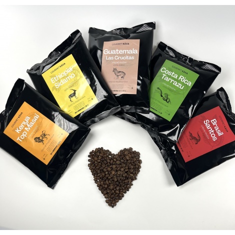 Kostarika Tarrazu, SREDNJE PRAŽENA, zrnata kava arabica