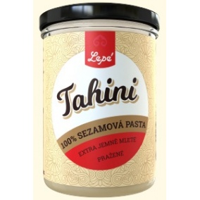 Lepé Tahini 400g - 100% sezamova pasta, brez glutena in palmovega olja