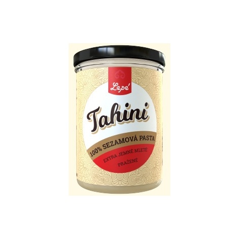 Lepé Tahini 400g - 100% sezamova pasta, brez glutena in palmovega olja