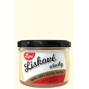 Lepé pasta iz lešnikov 200 g – 100 % lešnikov, brez glutena in palmovega olja