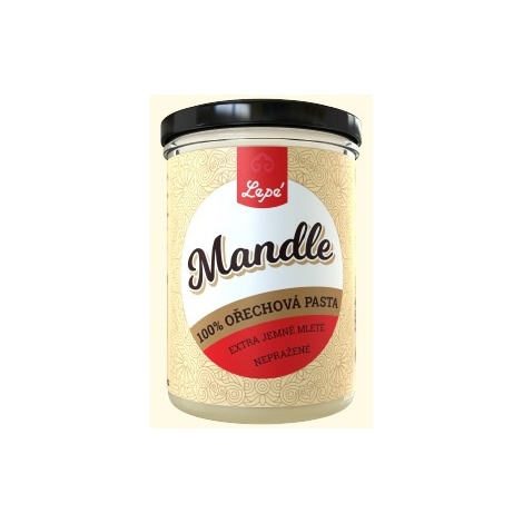 Lepé Mandljevo maslo 400g - 100% naravna pasta iz oreščkov