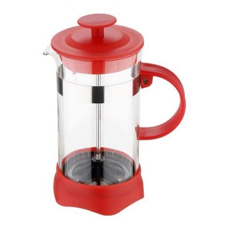 French press konvice 600ml (červená)