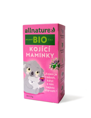Allnature organski zeliščni čaj za doječe matere 20x1,5 g
