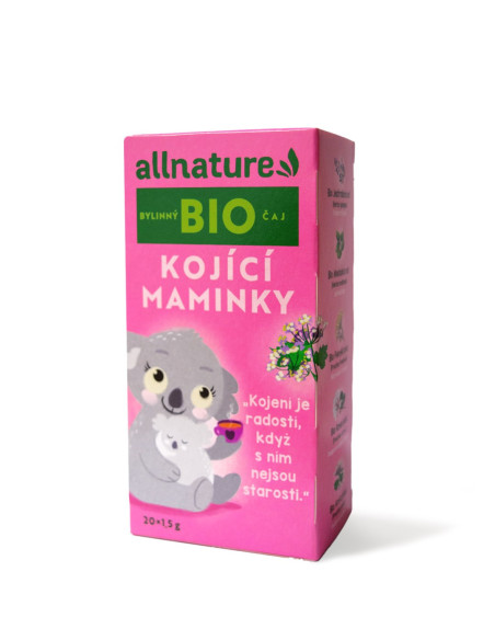 Allnature organski zeliščni čaj za doječe matere 20x1,5 g