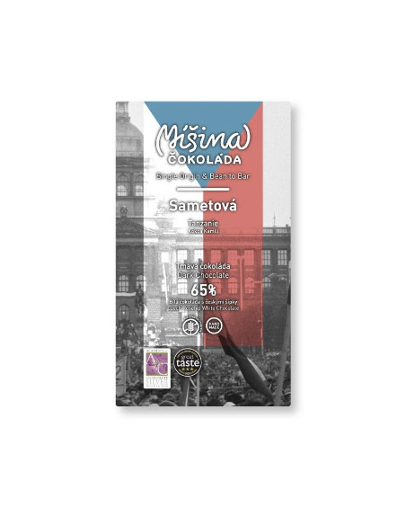 Mešana čokolada Velvet 65% 50g