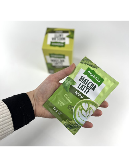 Allnature Organis Matcha Latte 10 x 17 g