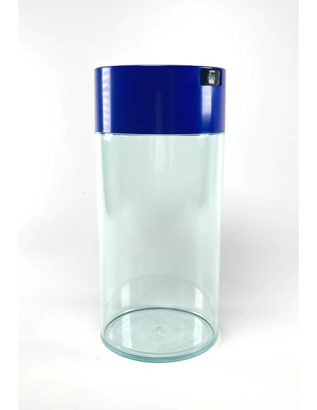 Vakuumska pločevinka Tightvac 680g - prozorna + modra