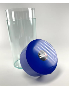 Vakuumska pločevinka Tightvac 680g - prozorna + modra 2