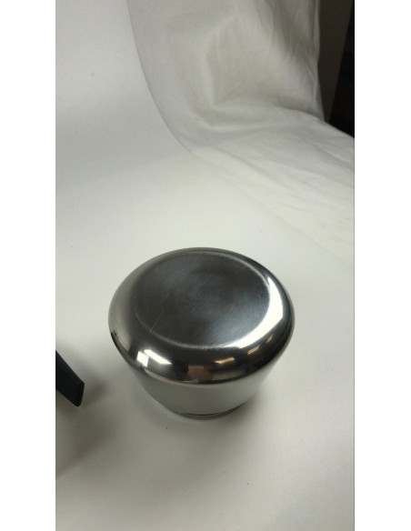 Moka lonec Kaffia 6 skodelic iz nerjavečega jekla - rabljen/levi