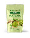 Matcha Premium BIO Allnature je visokokakovostni japonski zeleni čaj iz prve spomladanske žetve, pridelan v senci, da vsebuje največ hranilnih snovi. Zaradi drobnega mletja in naravne sladkosti je idealen ne le za pripravo tradicionalnega napitka, temveč tudi kot sestavina smoothijev, sladic ali sladoleda.