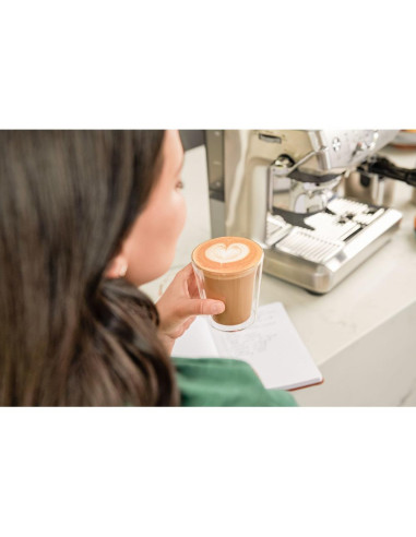 Pak aparat za kavo SAGE SES876BTR siva