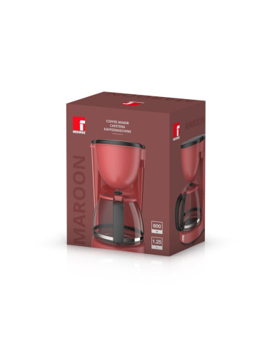 Aparat za kavo električni kapljični aparat za kavo MAROON CASTANOVÁ BG