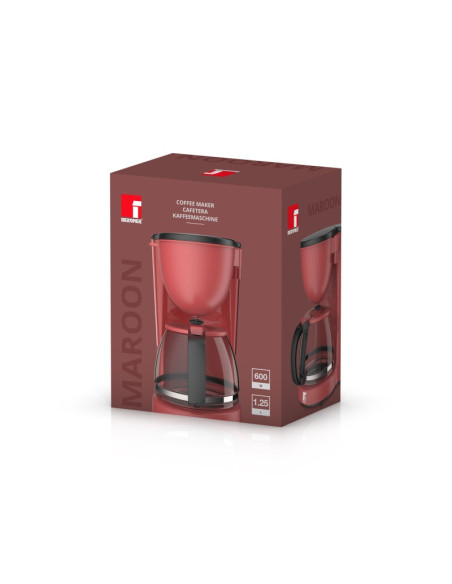 Aparat za kavo električni kapljični aparat za kavo MAROON CASTANOVÁ BG