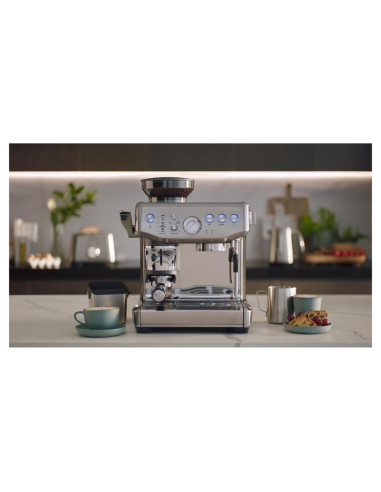 Pak aparat za kavo SAGE SES876BSS srebrn