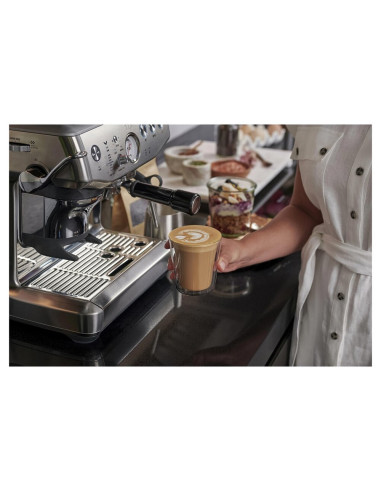 Pak aparat za kavo SAGE SES876BSS srebrn