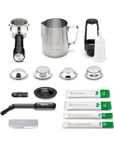 Pak aparat za kavo SAGE SES882BSS srebrn