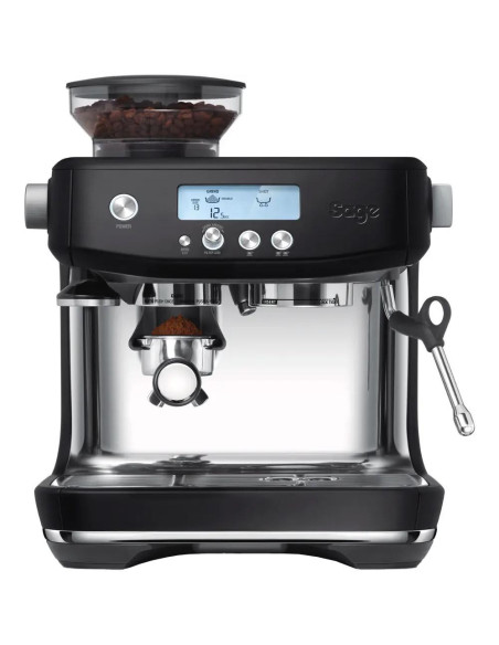 SAGE SES878BTR Espresso Pak aparat za kavo črne barve