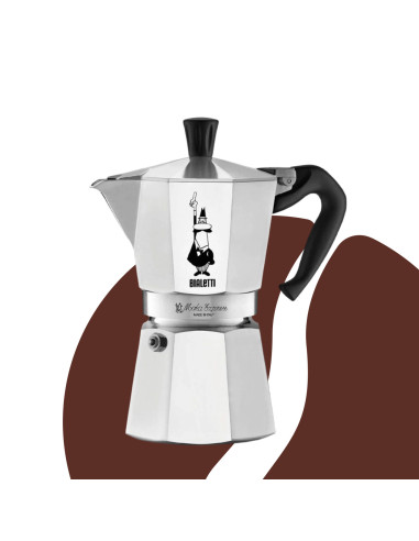 Bialetti Moka Express lonček za moko s 6 skodelicami