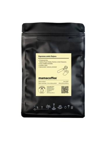Mamacoffee Espresso mešanica Dejavu 100g