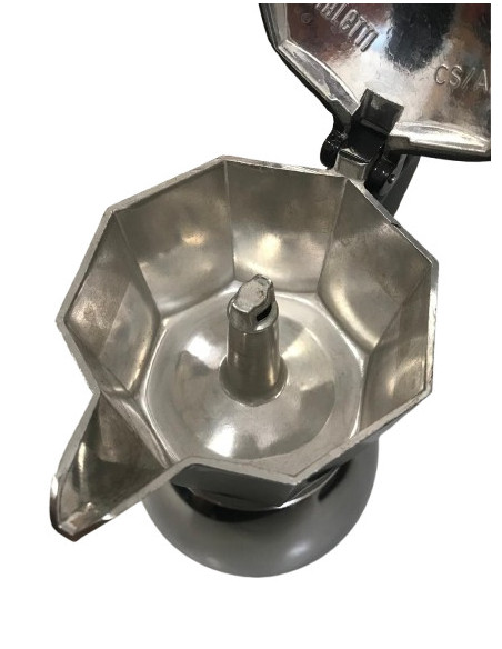 Bialetti Moka Induction 4 skodelice črna - Kozmetični defekt / POPUST