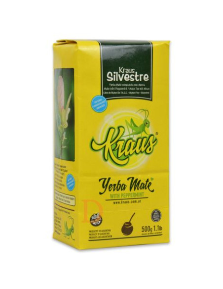 Yerba Mate Kraus Silvestre z meto 500 g