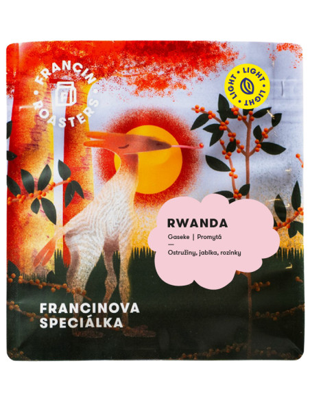 Kava Francin Ruanda Geseke 250g