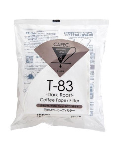 Velikost papirnatih filtrov Cafec Dark Roast. 02, 100 kosov (DC4-100W)