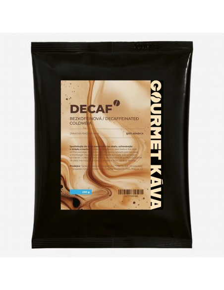 Kava brez kofeina Kolumbija, zrnata arabica DECAF