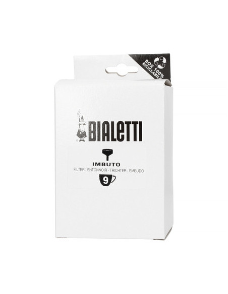 Bialetti aluminijasti kavni aparat z lijakom za 9 skodelic