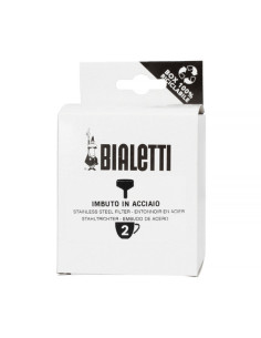 Bialetti lijak za jekleni kavni aparat za 2 skodelici