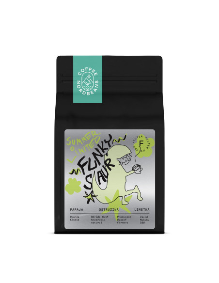 Nordbeans Funky Filtr Uganda 250 g kava v zrncih