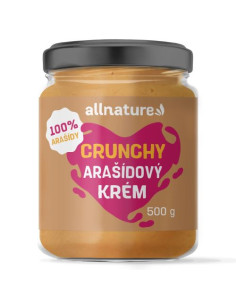Hrustljavo arašidovo maslo Allnature 500 g