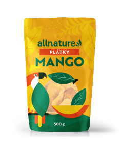 Allnature Sušeni rezi mangovega sadja 500 g