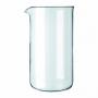 Rezervna steklena posoda frenchpress Kaffia 350ml.