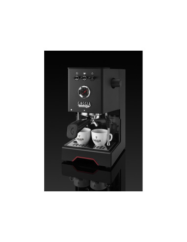 Vzvodni kavni aparat Gaggia Classic Up, črn