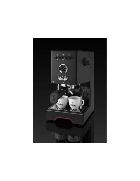 Vzvodni kavni aparat Gaggia Classic Up, črn