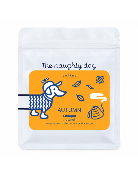 The Naughty Dog Etiopija Negele Gorbitu 200 g – jesenska izdaja