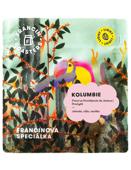 Kava Francin Kolumbija Finca La Providencia De Jeshua 250 g