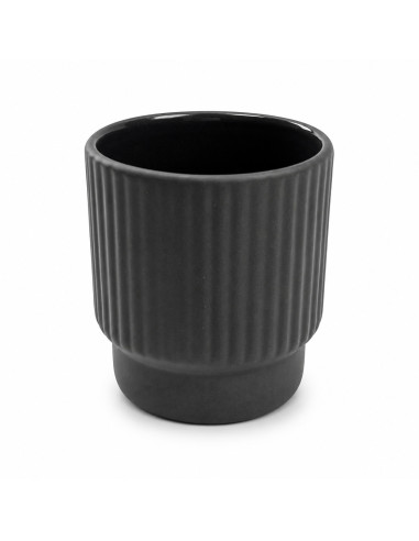 Skodelica za espresso Kaffia Style 80 ml - temno siva