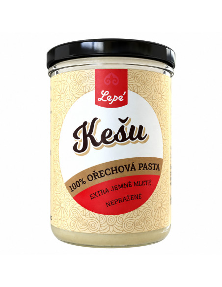 Maslo iz indijskih oreščkov Lepé 400 g – 100 %