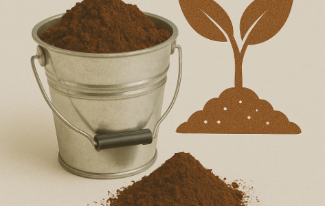 Kava kot gnojilo, logr za gnojenje in kompost