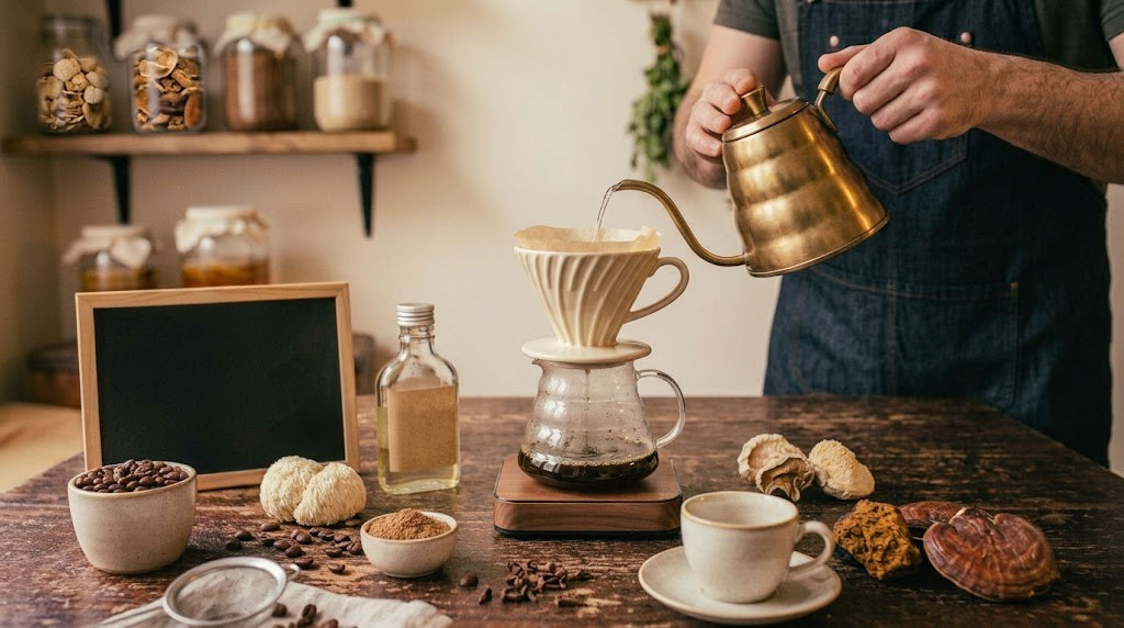 Priprava kave s Hario V60