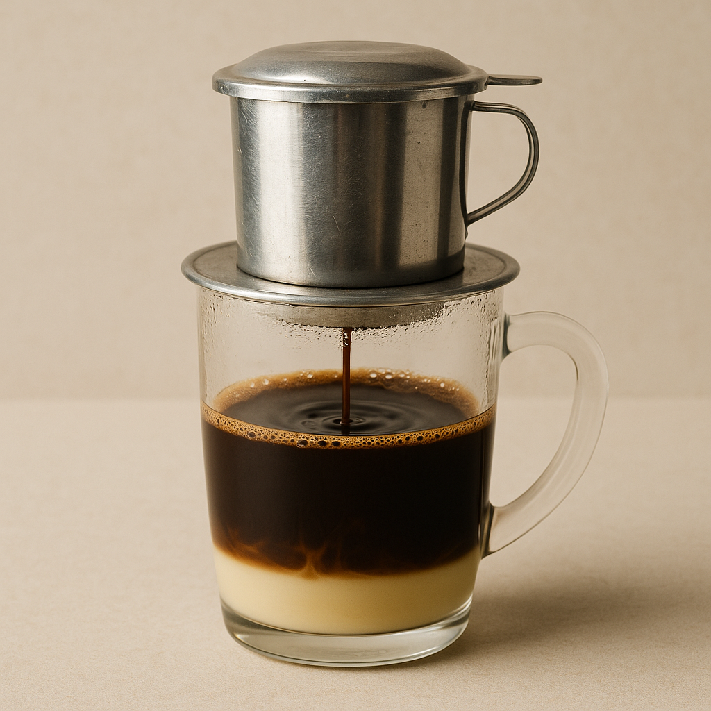 Priprava vietnamske kave